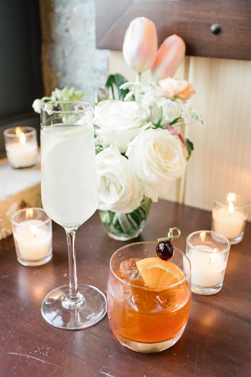 Signature drinks are on table, The Cedar Room, Charleston, South Carolina Kate Timbers Photography. http://katetimbers.com #katetimbersphotography // Charleston Photography // Inspiration