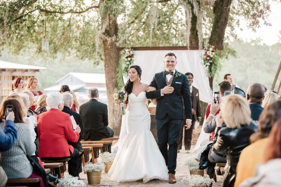 Bride and groom are announced, Boals Farm, Charleston, South Carolina Kate Timbers Photography. http://katetimbers.com #katetimbersphotography // Charleston Photography // Inspiration