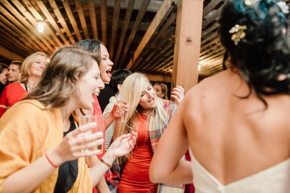 Guests dance at reception, Boals Farm, Charleston, South Carolina Kate Timbers Photography. http://katetimbers.com #katetimbersphotography // Charleston Photography // Inspiration