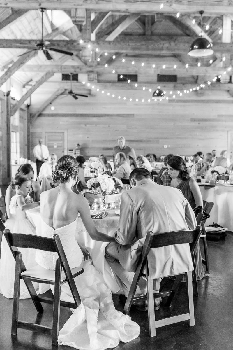 A prayer is said before dinner, Pepper Plantation, Awendaw, South Carolina. Kate Timbers Photography. http://katetimbers.com