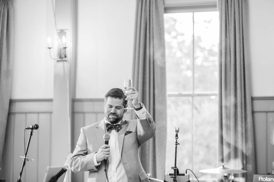 Speeches are given, Creek Club at I'on, Charleston, South Carolina. Kate Timbers Photography. http://katetimbers.com