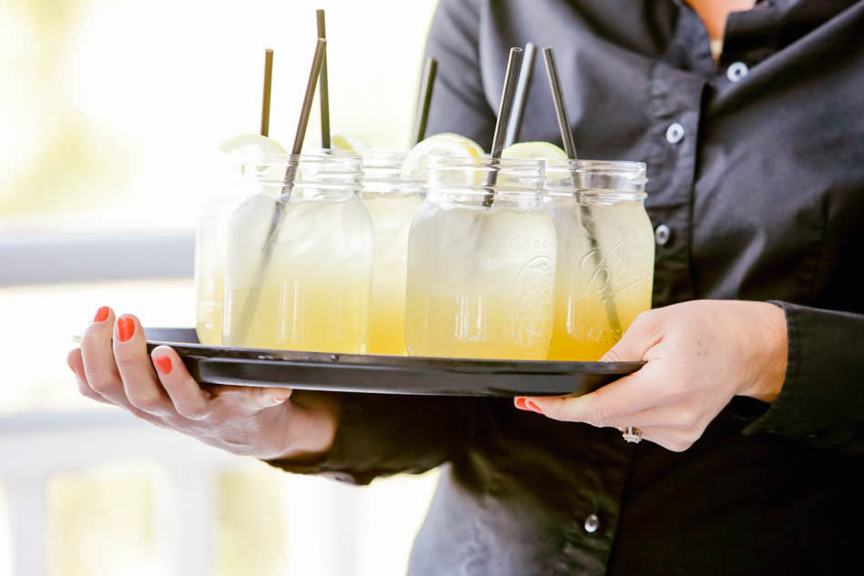 Lemonade is passed out to guests, I'ON Creek Club, Mt Pleasant, South Carolina Kate Timbers Photography. http://katetimbers.com #katetimbersphotography // Charleston Photography // Inspiration