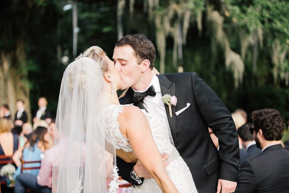 Bride and groom are announced, Magnolia Plantation, Charleston, South Carolina Kate Timbers Photography. http://katetimbers.com #katetimbersphotography // Charleston Photography // Inspiration