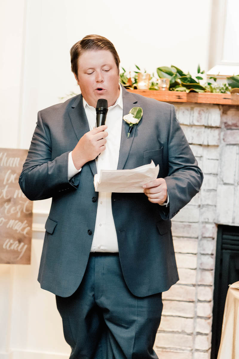 Speeches are made, Coleman Hall, Mt Pleasant, South Carolina Kate Timbers Photography. http://katetimbers.com #katetimbersphotography // Charleston Photography // Inspiration