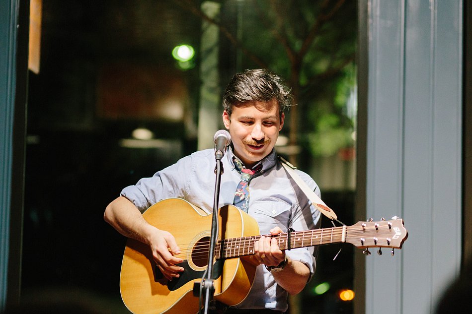 Steven Fiore of Young Mister performs a solo show at the Eclectic Cafe & Vinyl in downtown Charleston, SC. Kate Timbers Photography. http://katetimbers.com #katetimbersphotography // Charleston Photography // Inspiration